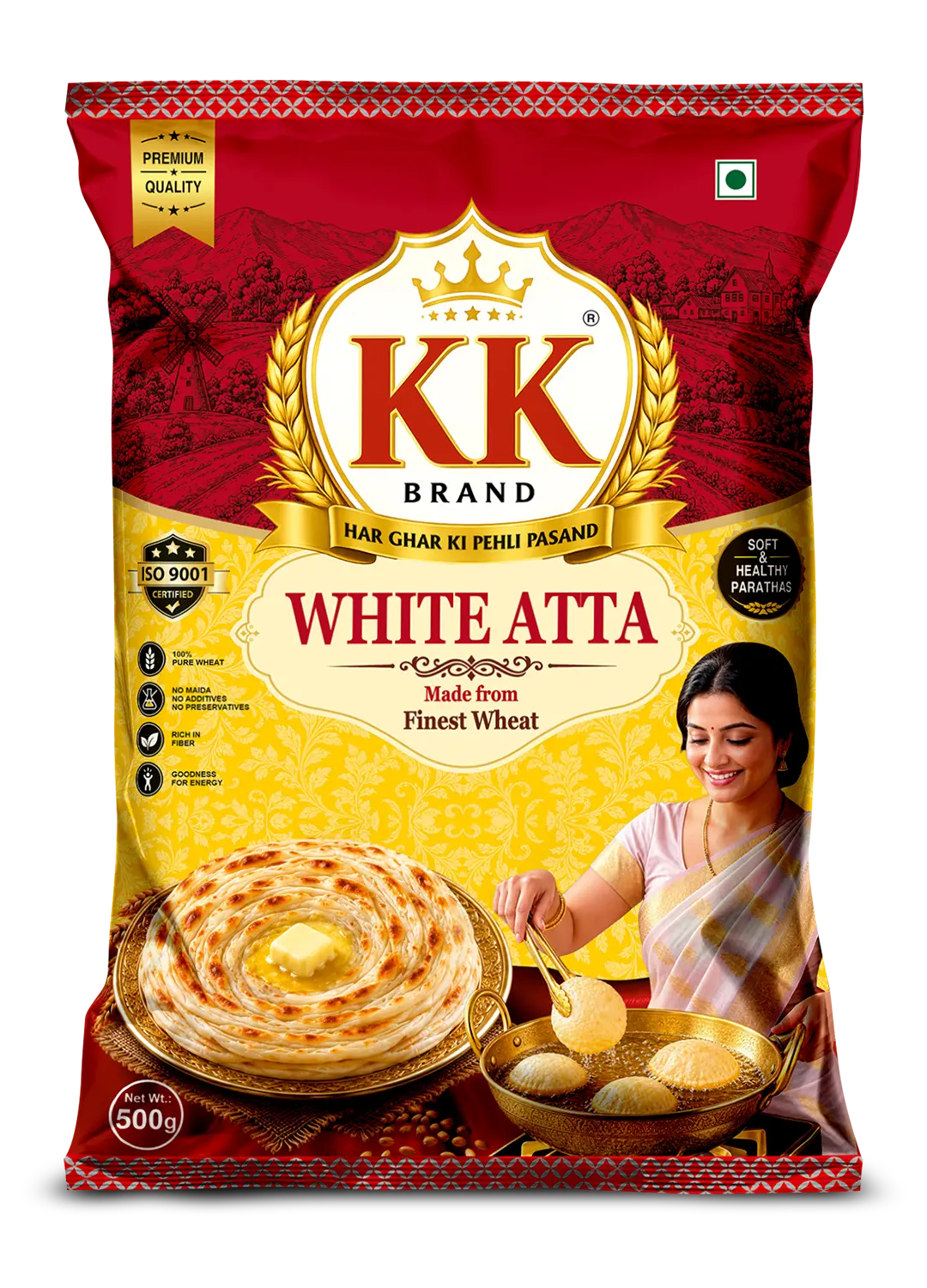 KK Brand White Atta